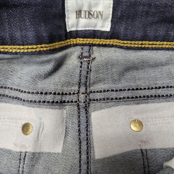 Hudson Ginny Crop Straight With Cuff Jeans Women's.  Size 27. Pre-owned. - Picture 11 of 11